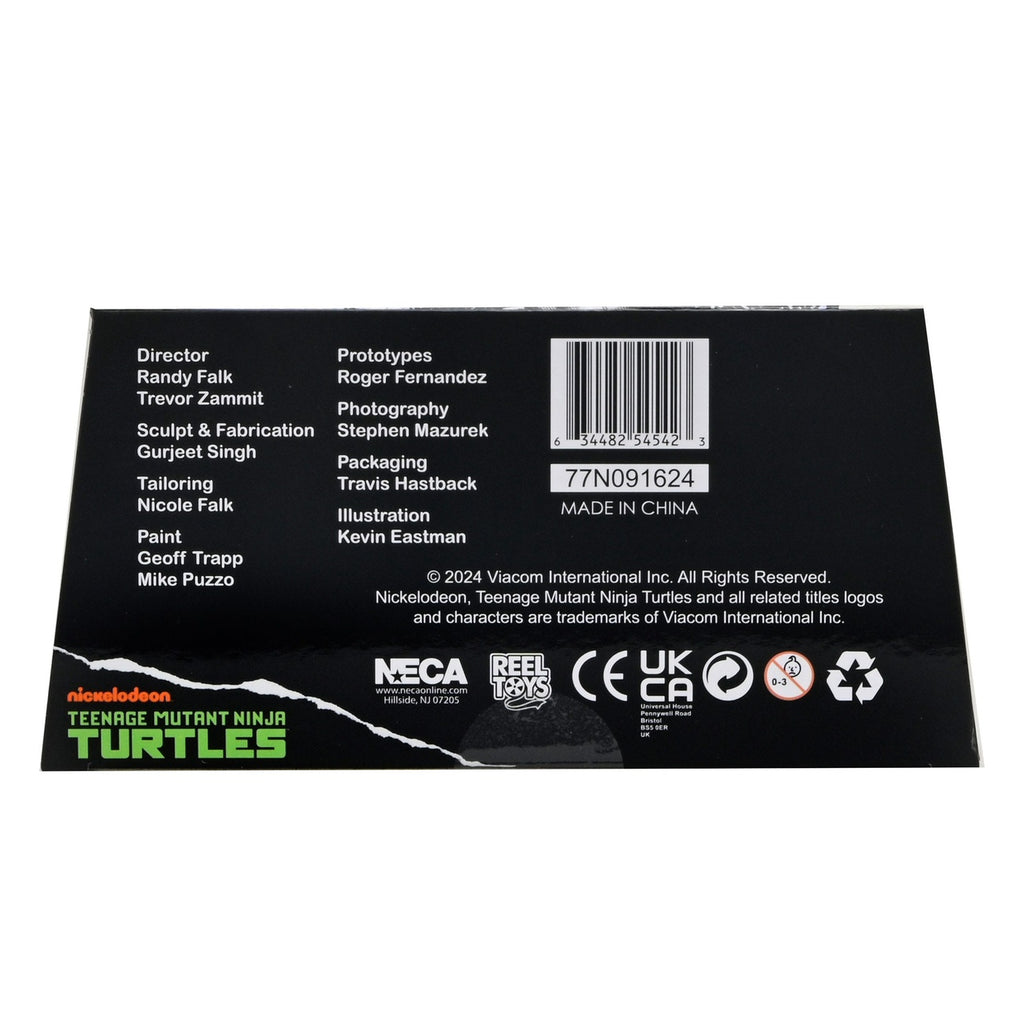 Productafbeelding Teenage Mutant Ninja Turtles Actiefiguur Foot Assassin Zwart-wit 18 cm