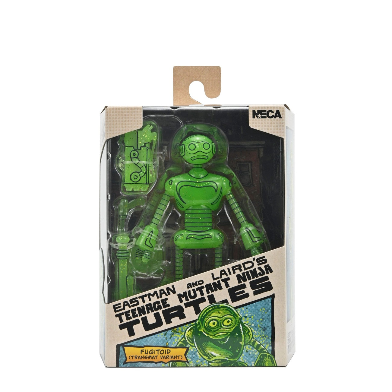Productafbeelding Teenage Mutant Ninja Turtles (Mirage Comics) actiefiguur Transmat Fugitoid GID 18 cm