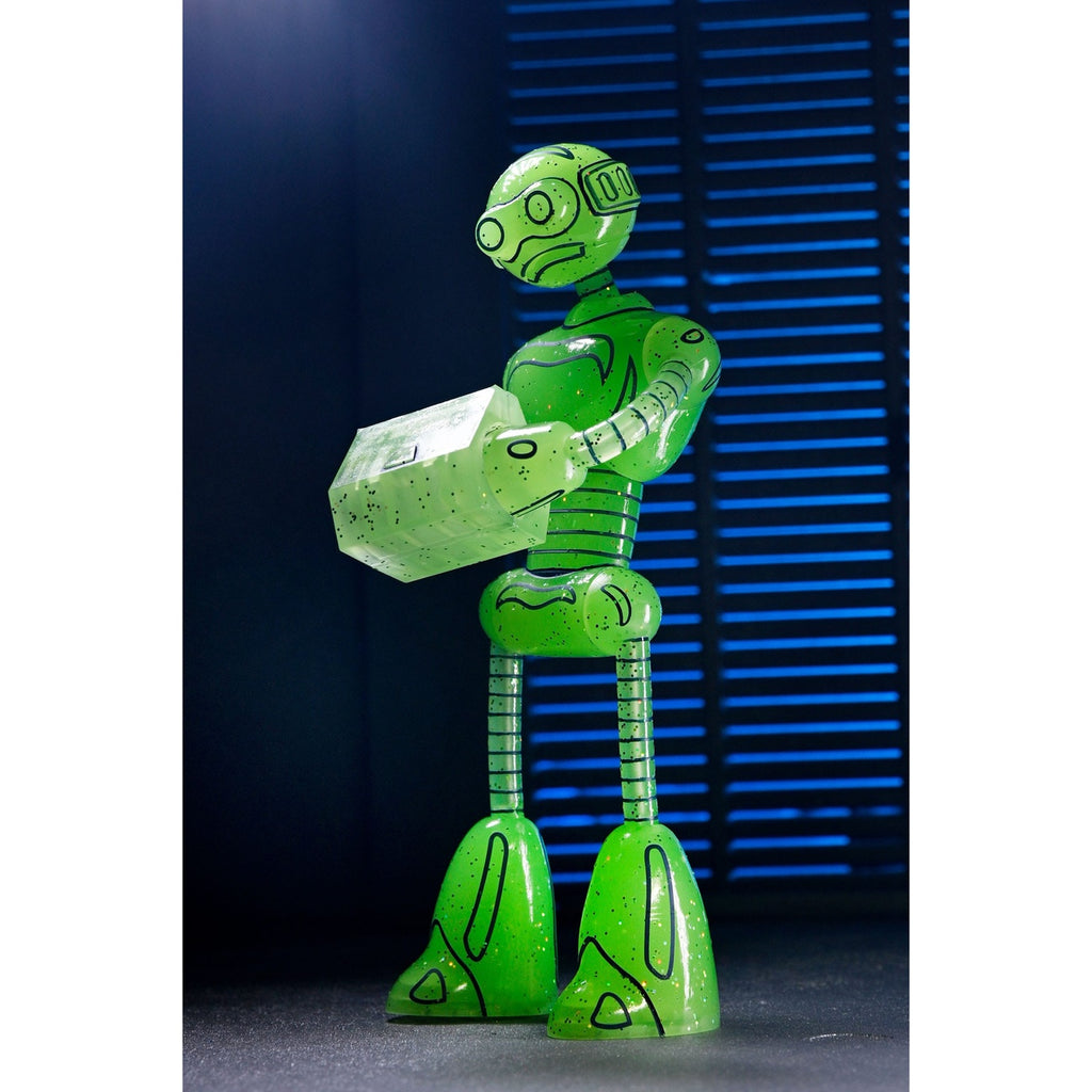 Productafbeelding Teenage Mutant Ninja Turtles (Mirage Comics) actiefiguur Transmat Fugitoid GID 18 cm