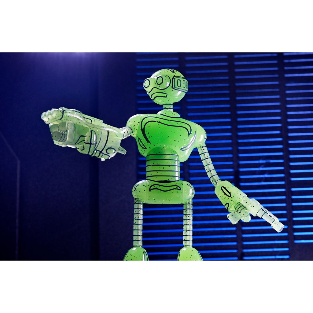 Productafbeelding Teenage Mutant Ninja Turtles (Mirage Comics) actiefiguur Transmat Fugitoid GID 18 cm
