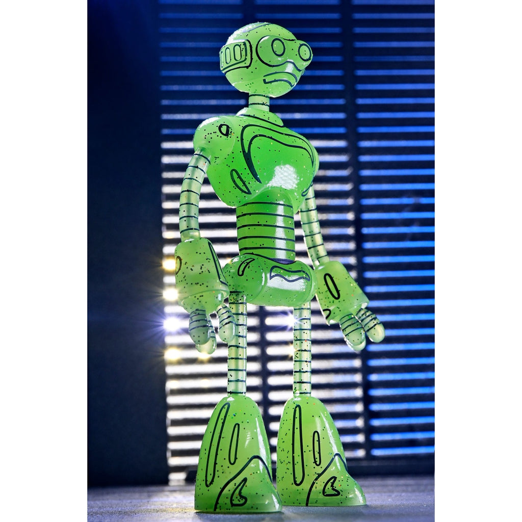 Productafbeelding Teenage Mutant Ninja Turtles (Mirage Comics) actiefiguur Transmat Fugitoid GID 18 cm