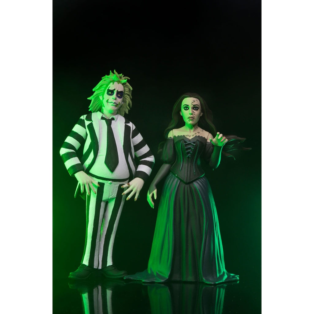 Productafbeelding Beetlejuice Beetlejuice Toony Terrors actiefiguren 2-pack Beetlejuice & Delores 15 cm