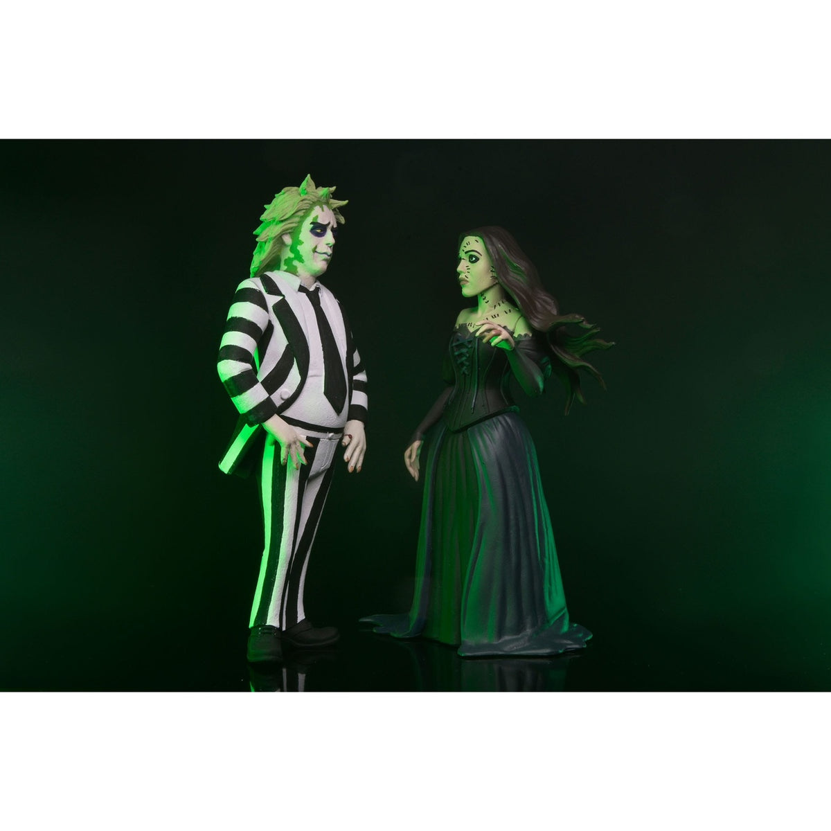 Productafbeelding Beetlejuice Beetlejuice Toony Terrors actiefiguren 2-pack Beetlejuice & Delores 15 cm