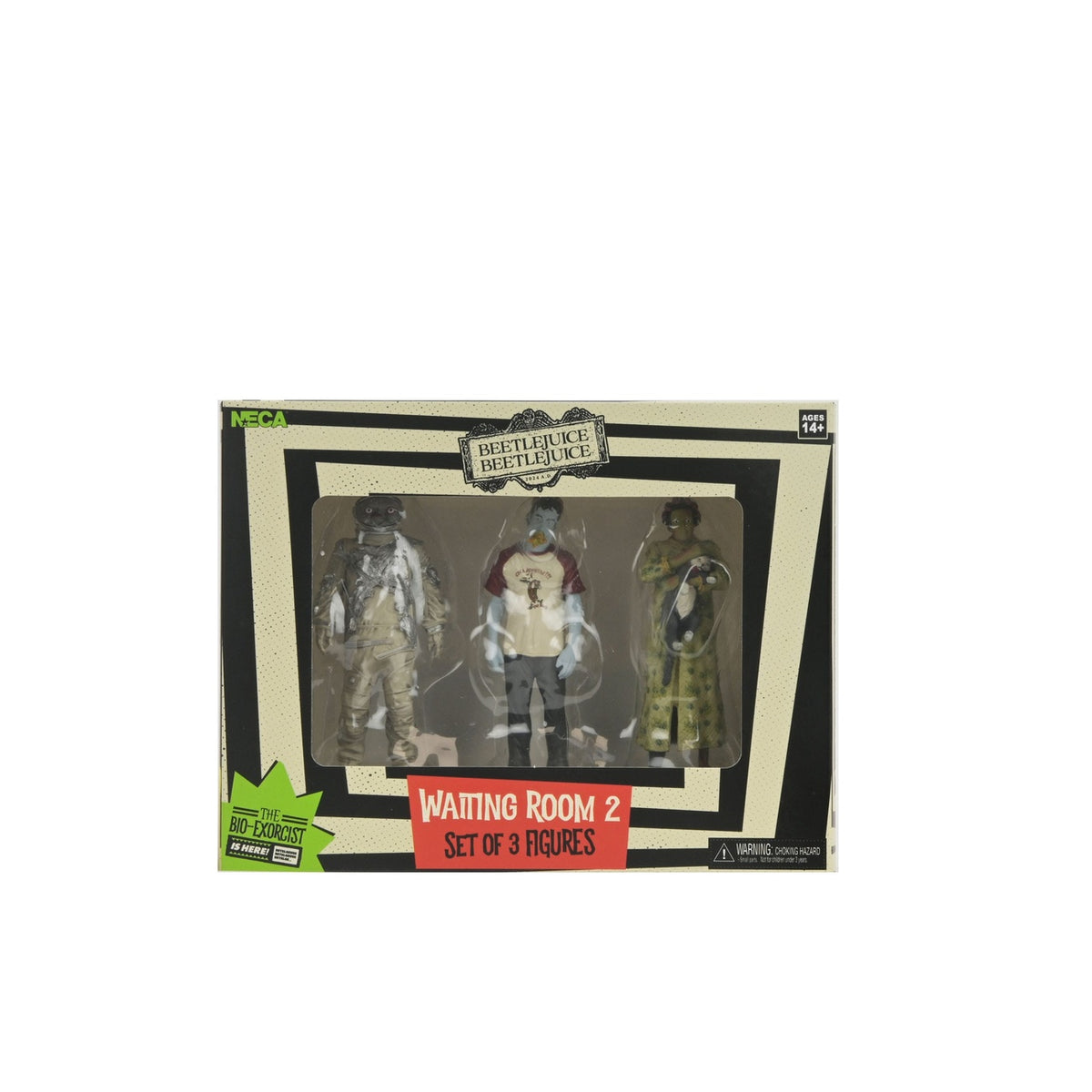 Productafbeelding Beetlejuice Beetlejuice Figuren 3-pack Waiting Room 2 10 cm