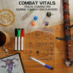 Productafbeelding Enhance RPG Series acryl karakterbladenset *Engelse versie*