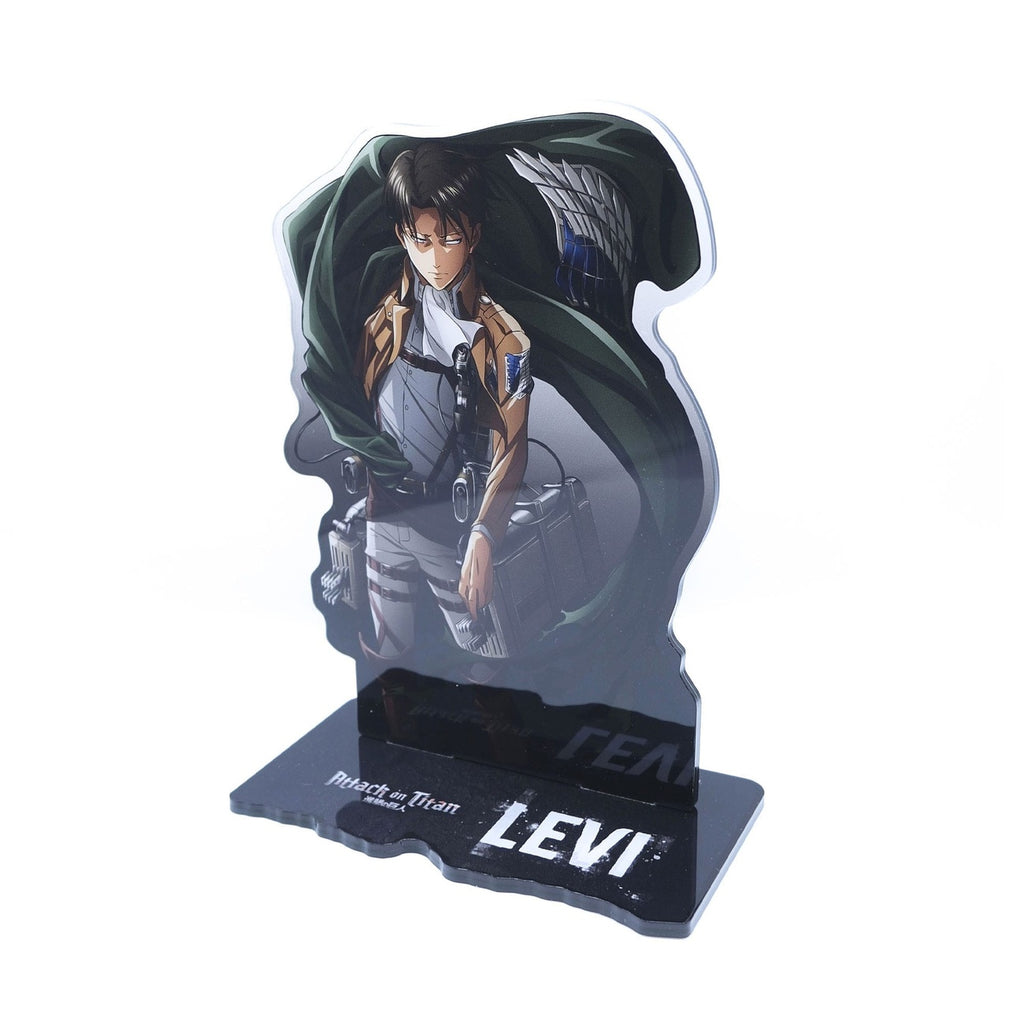 Productafbeelding Attack on Titan Acryl Figurine Levi Battle-Ready 18 cm