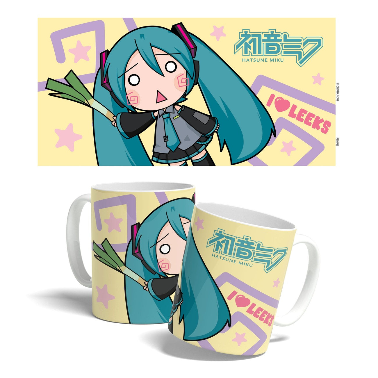 Productafbeelding Hatsune Miku Mok Miku Chibi Leek Girl 325 ml
