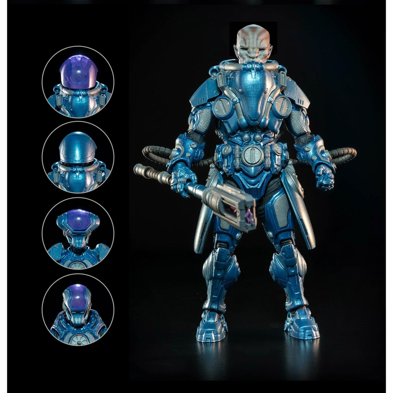 Productafbeelding Cosmic Legions Actiefiguur T.U.5.C.C. Slygor/Gravekeeper Deluxe