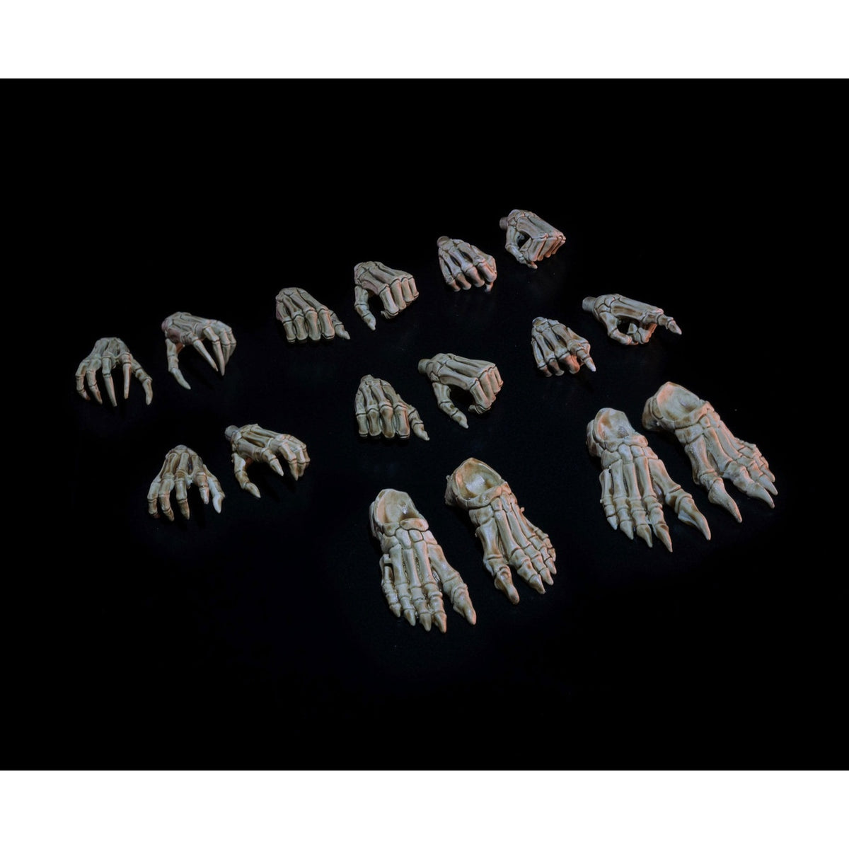 Productafbeelding Mythic Legions: Necronominus accessoireset voor actiefiguren – Skeletons of Necronominus Hands/Feet Pack
