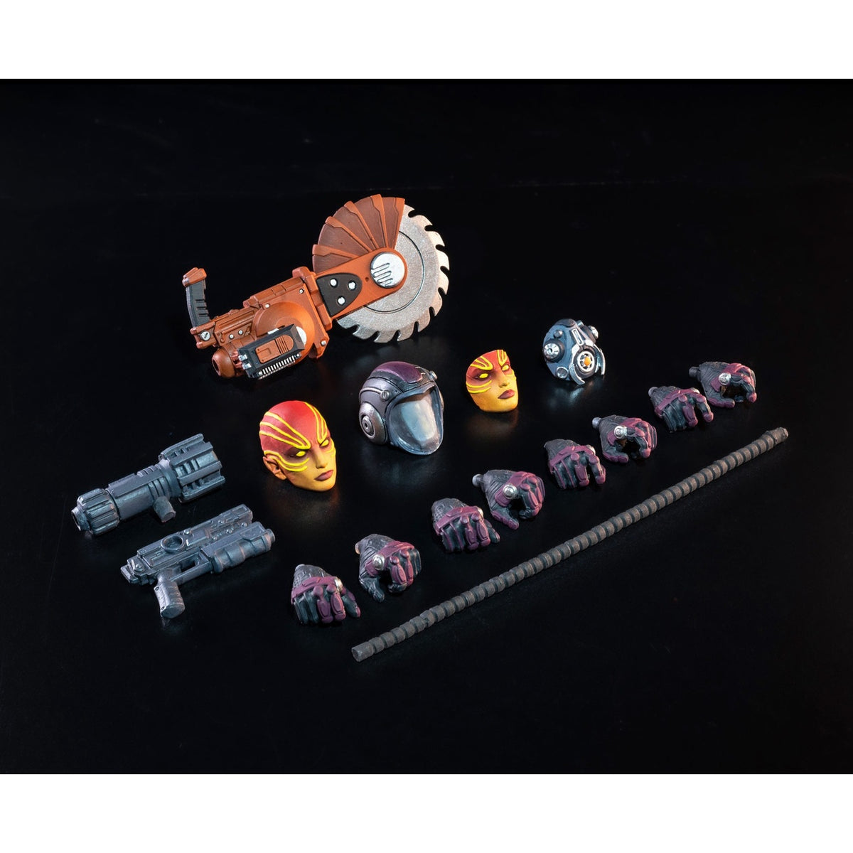 Productafbeelding Cosmic Legions: OxKrewe Book One Thraxxon Uularia Speer (Deluxe) Actiefiguur