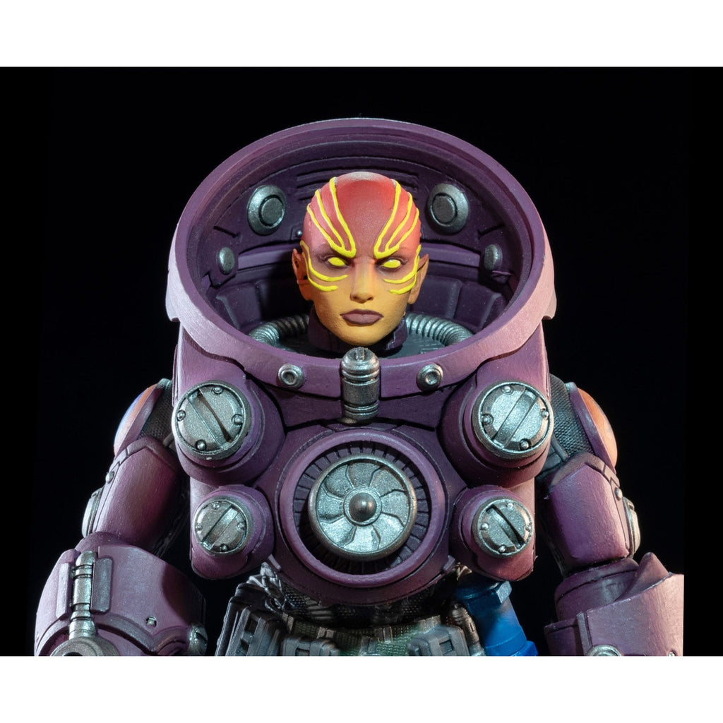 Productafbeelding Cosmic Legions: OxKrewe Book One Thraxxon Uularia Speer (Deluxe) Actiefiguur