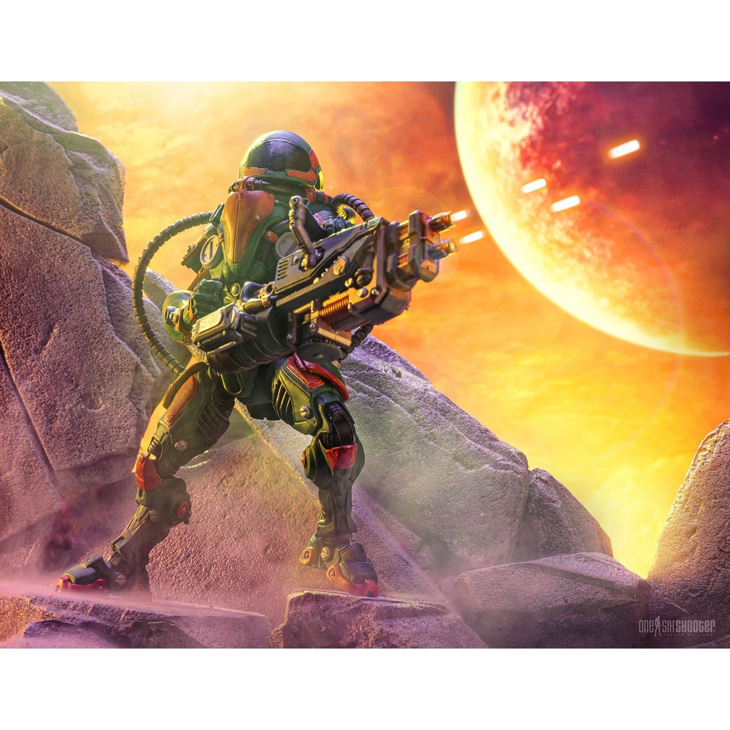 Productafbeelding Cosmic Legions Actiefiguur T.U.5.C.C. Heavy Gunner