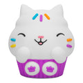 Productafbeelding Gabby's Dollhouse Squishy Glo siliconen lamp Cakey Cat 15 cm