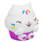 Productafbeelding Gabby's Dollhouse Squishy Glo siliconen lamp Cakey Cat 15 cm