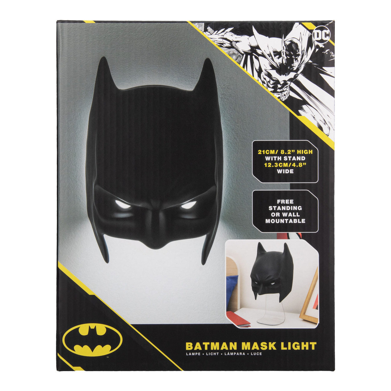 Productafbeelding DC Comics 3D LED Lamp Batman Masker