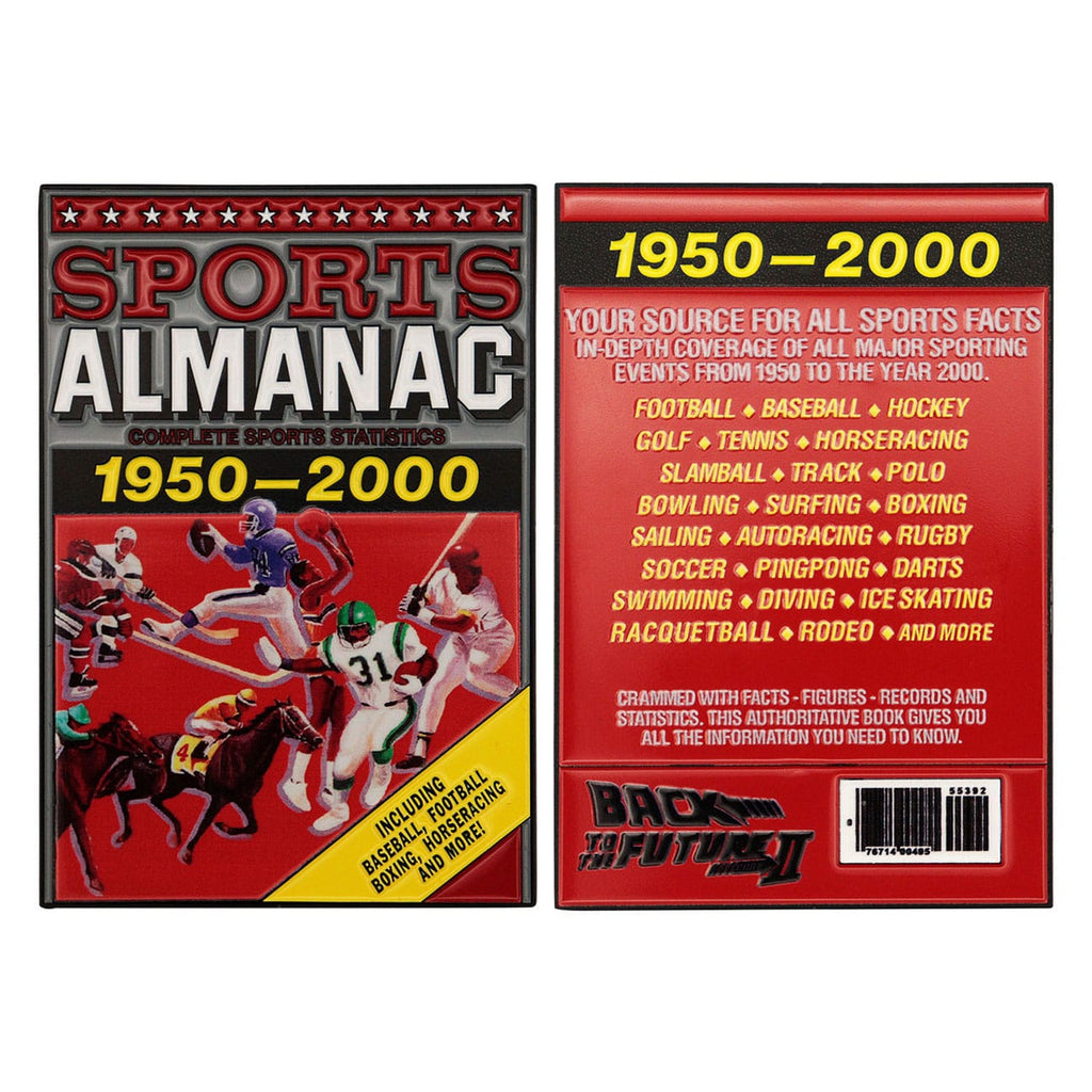 Productafbeelding Back to the Future metalen staaf Sports Almanac Limited Edition