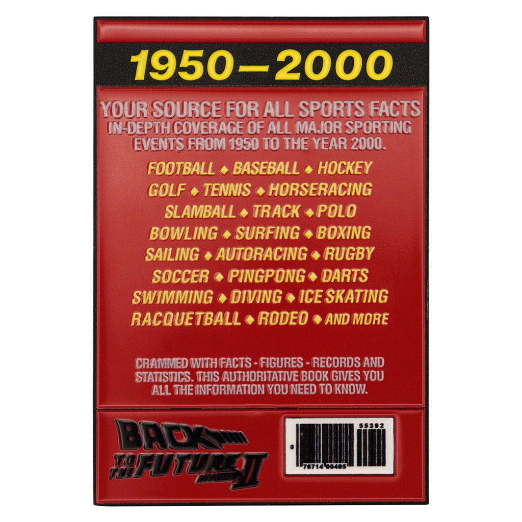 Productafbeelding Back to the Future metalen staaf Sports Almanac Limited Edition
