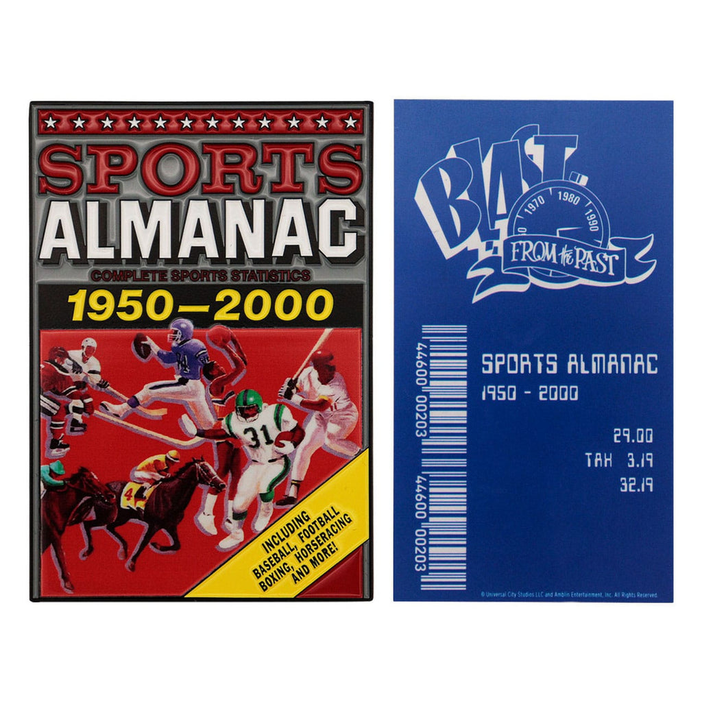 Productafbeelding Back to the Future metalen staaf Sports Almanac Limited Edition