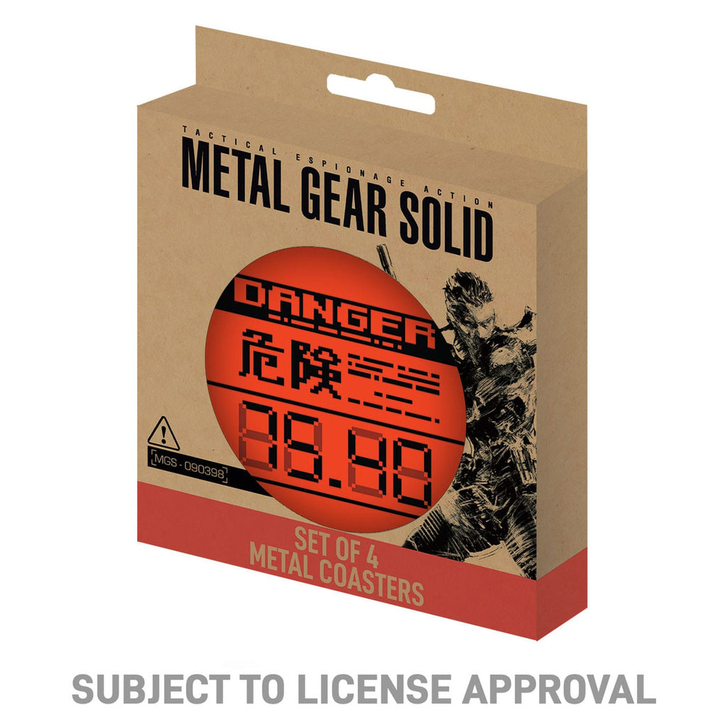 Productafbeelding Metal Gear Solid Onderzetters 4-pack
