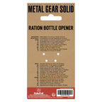Product image Metal Gear Solid Bottle Opener Solid Ration 8 cm