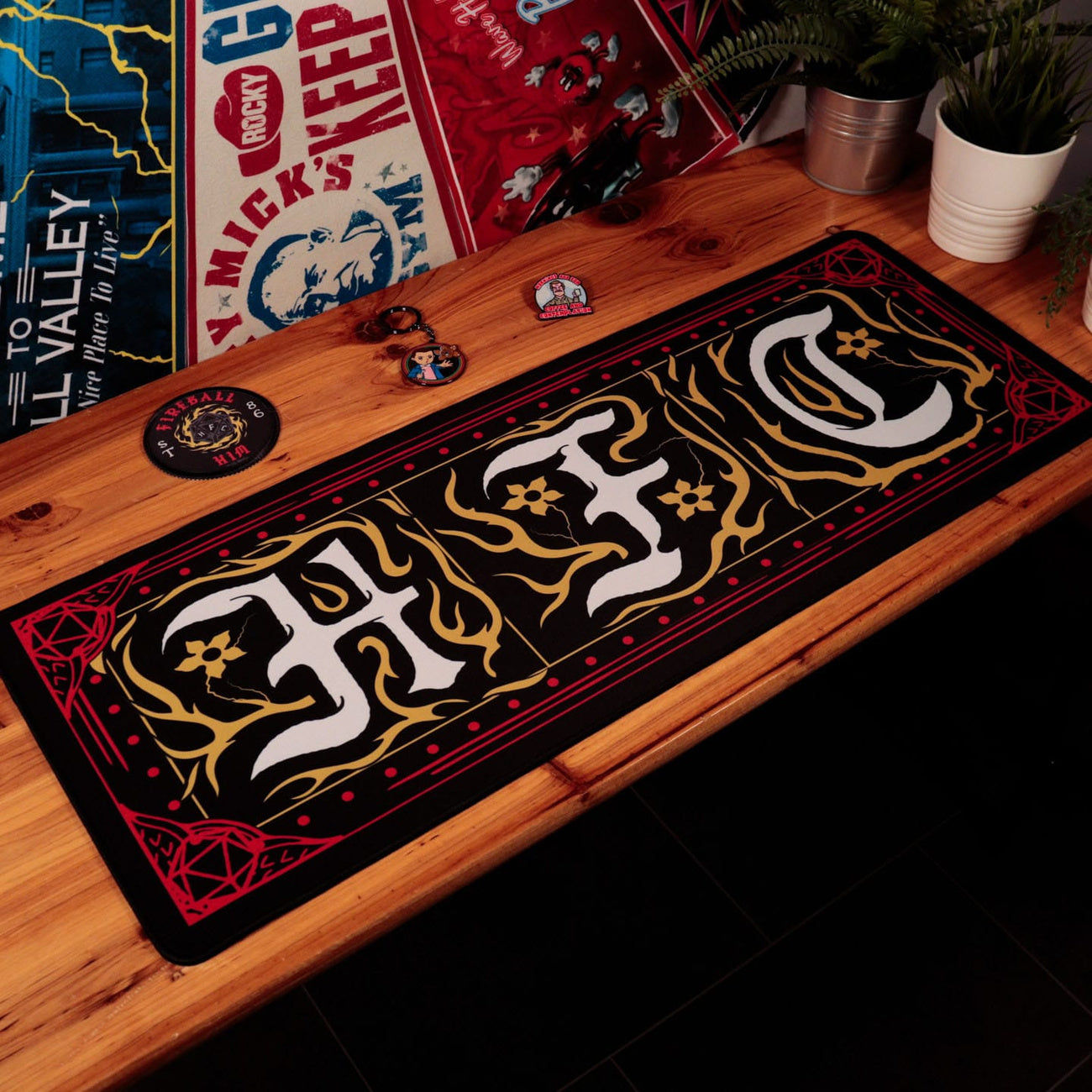 Productafbeelding Stranger Things Bureau-onderlegger & Onderzetters Hellfire Club