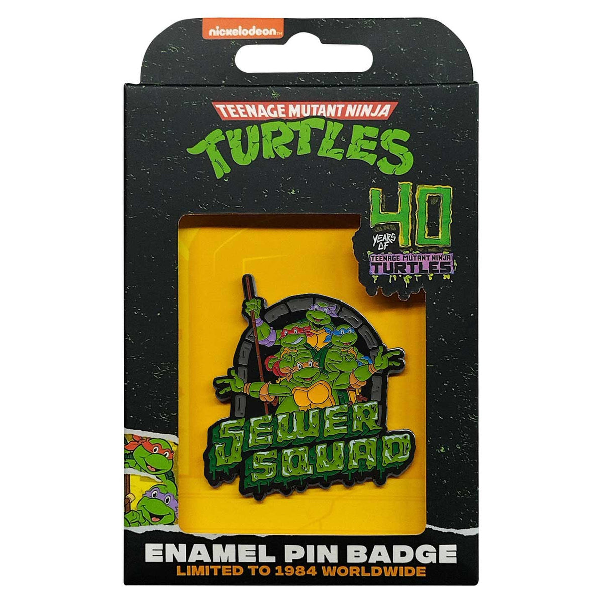 Productafbeelding Teenage Mutant Ninja Turtles Pin 40th Anniversary Limited Edition