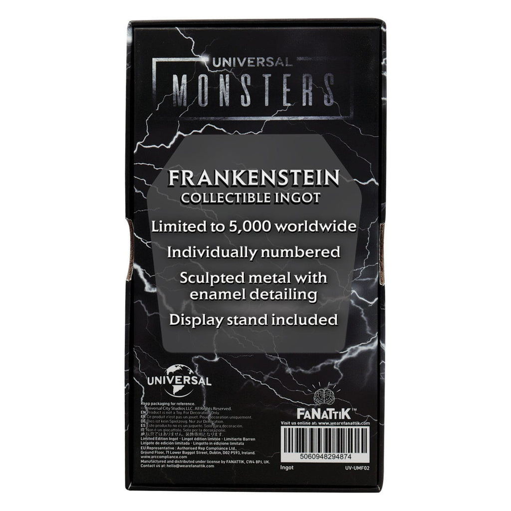 Productafbeelding Universal Monsters Metalen Staaf Frankensteins Monster Limited Edition