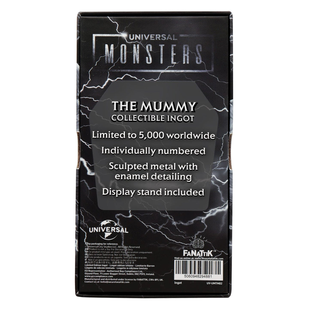 Productafbeelding Universal Monsters Metalen Staaf Frankensteins Monster Limited Edition