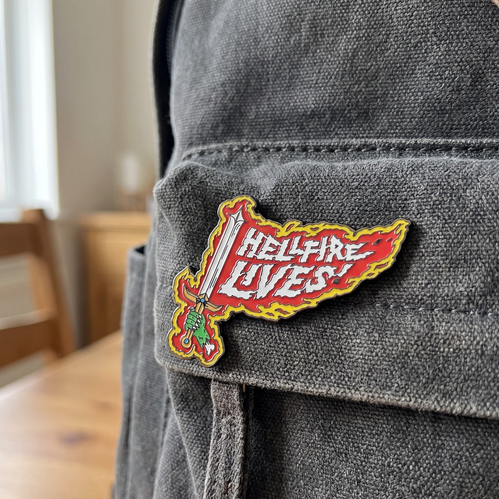 Productafbeelding Stranger Things Pin Hellfire Lives Limited Edition