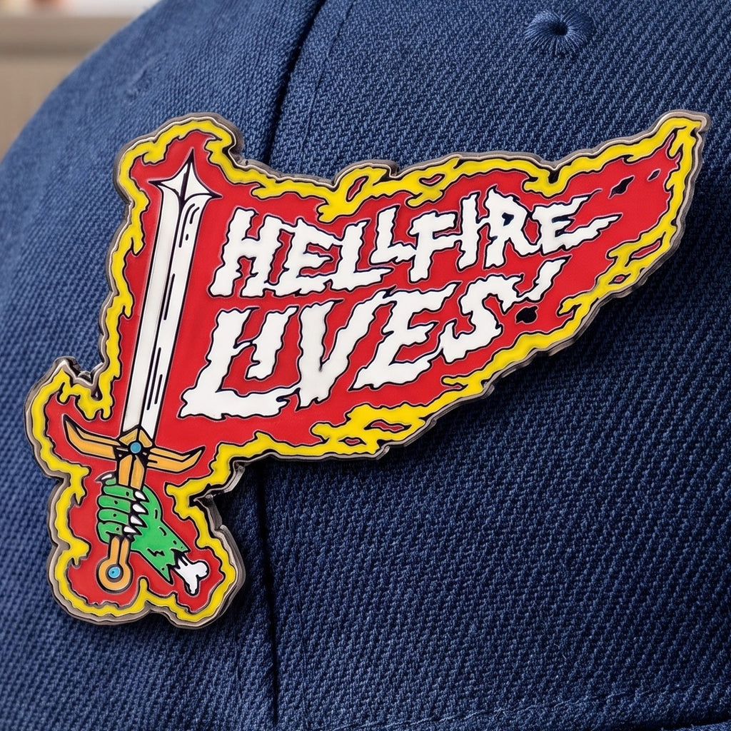 Productafbeelding Stranger Things Pin Hellfire Lives Limited Edition
