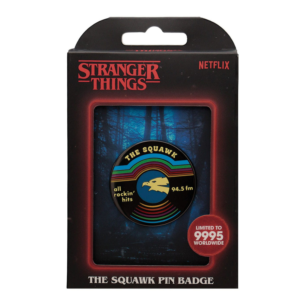 Productafbeelding Stranger Things Pin The Squawk Limited Edition