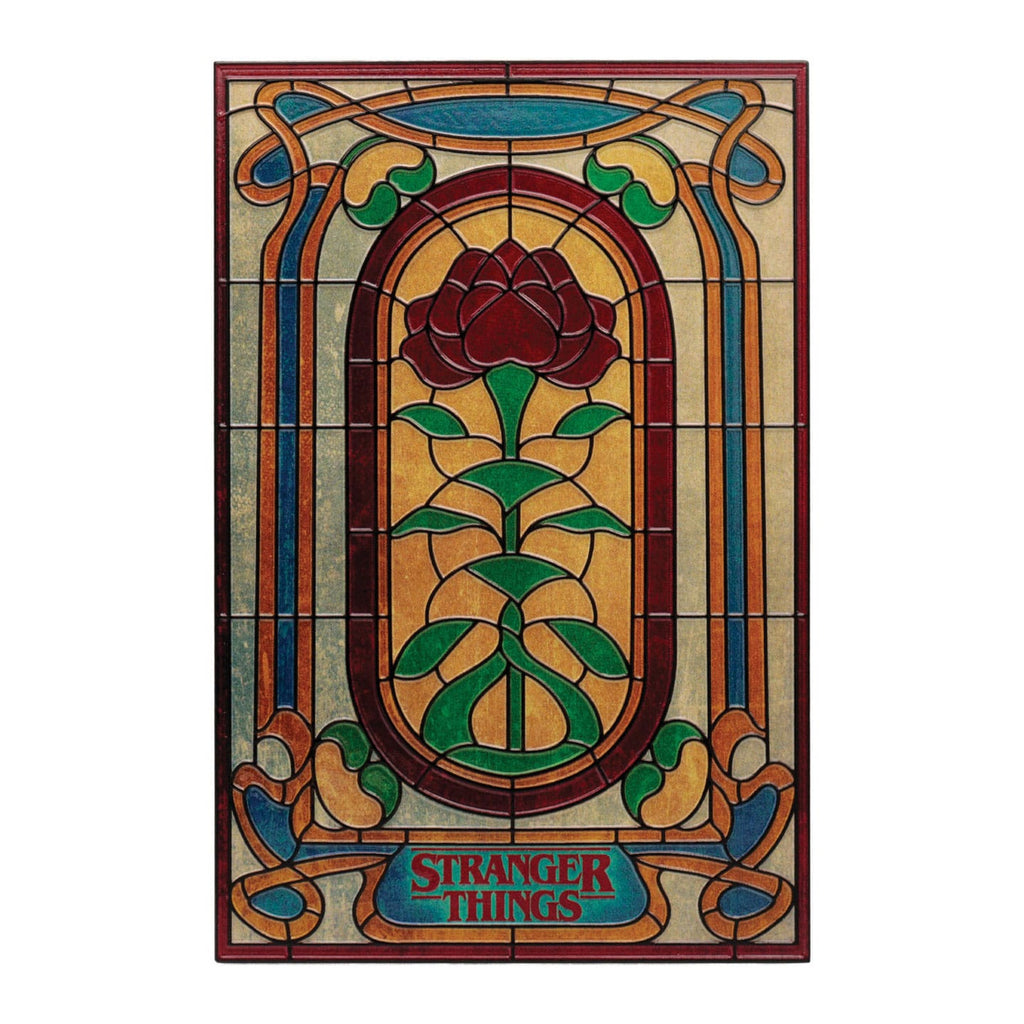 Productafbeelding Stranger Things Resin Bord Creel House Glas-in-loodraam