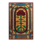 Productafbeelding Stranger Things Resin Bord Creel House Glas-in-loodraam