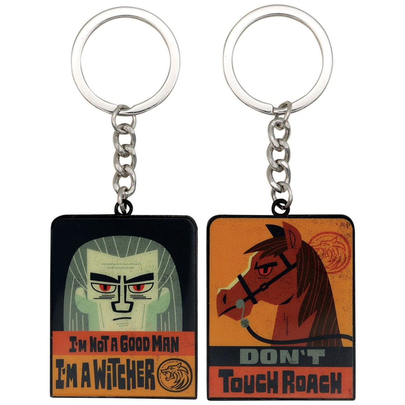Productafbeelding The Witcher Sleutelhanger Witcher & Roach Limited Edition
