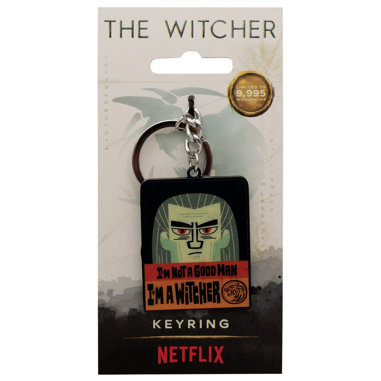 Productafbeelding The Witcher Sleutelhanger Witcher & Roach Limited Edition