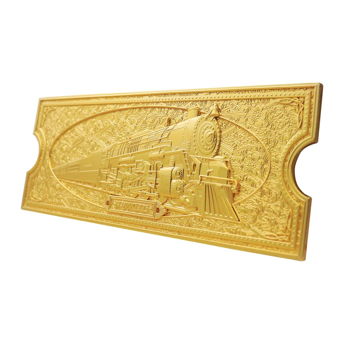Productafbeelding The Polar Express Replica Treinkaartje 24k Verguld Limited Edition