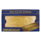 Product image The Polar Express Replica Train Ticket 24k Gold Plated Limited Edition