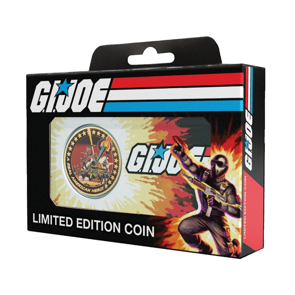Product image G.I. Joe Collectible Coin A Real American Hero 60th Anniversary 24k Gold Plated Limited Edition