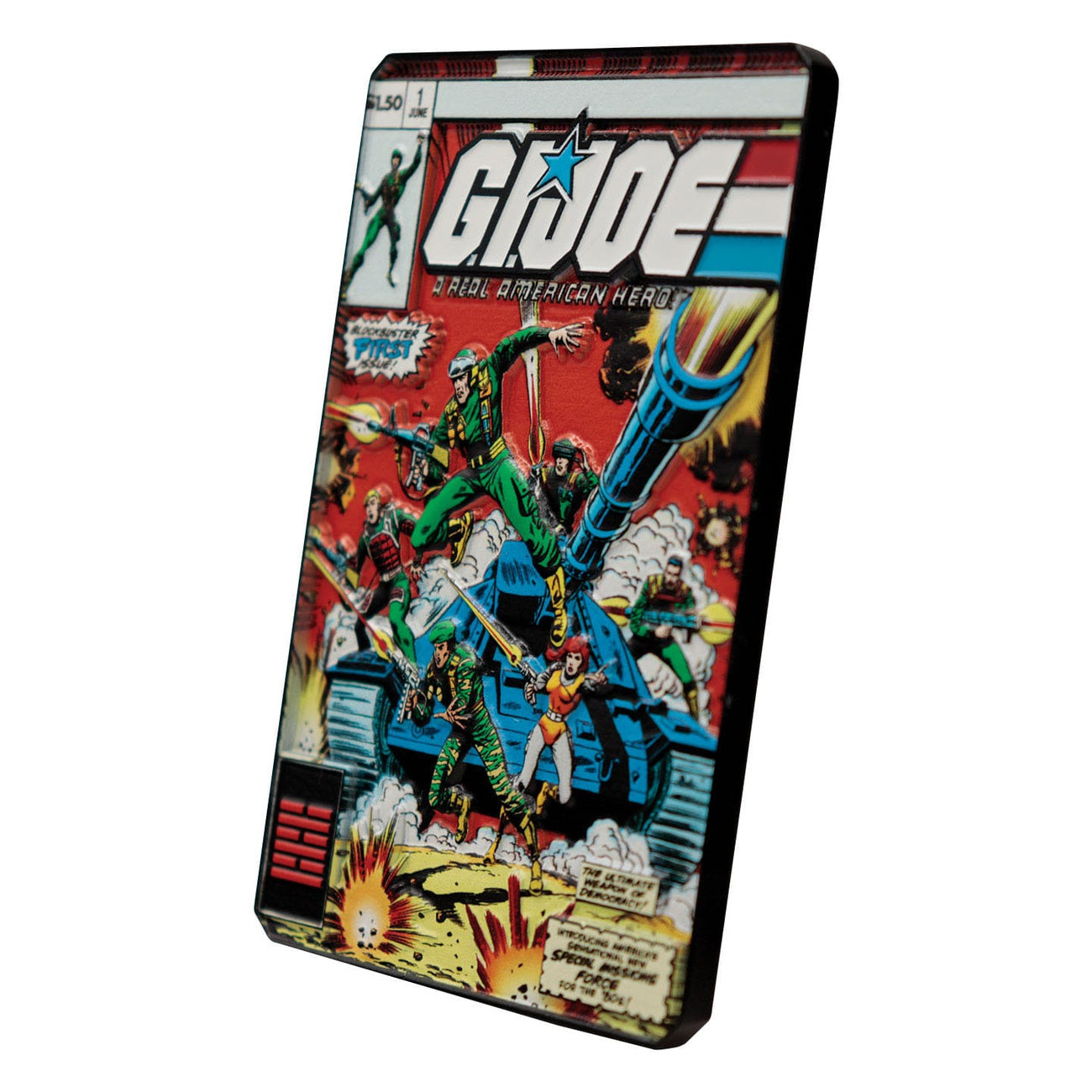 Productafbeelding G.I. Joe Metalen Staaf A Real American Hero #1 Limited Edition