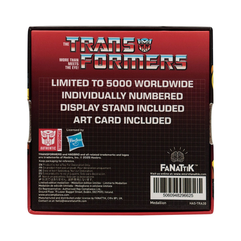 Productafbeelding Transformers Generation 1 Bumblebee Medaille Limited Edition
