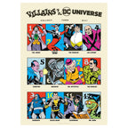 Productafbeelding DC Comics Kunstprint 90th Anniversary Villains Limited Edition 42 x 30 cm