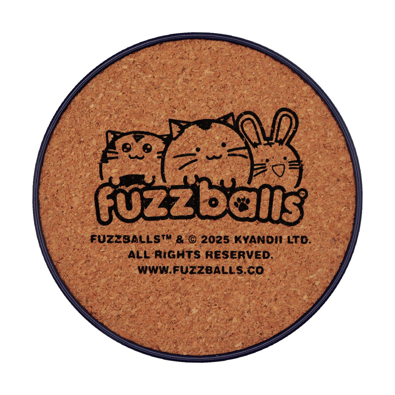 Productafbeelding Fuzzballs Onderzetters – Set van 4