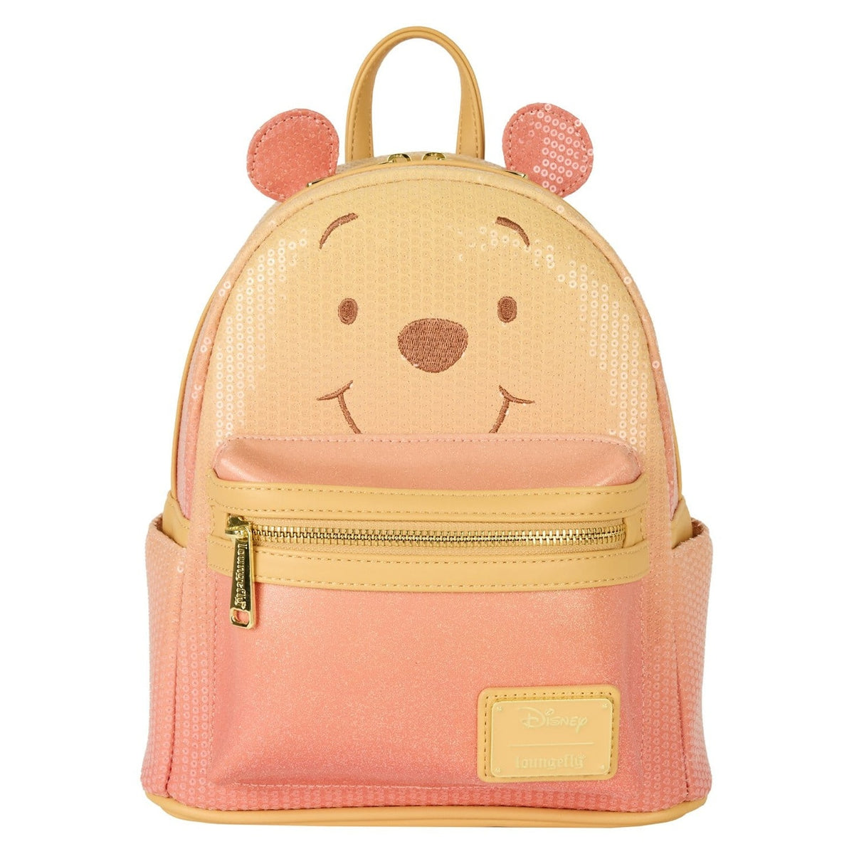Productafbeelding Winnie de Poeh by Loungefly Mini Rugzak Sequin Glitter