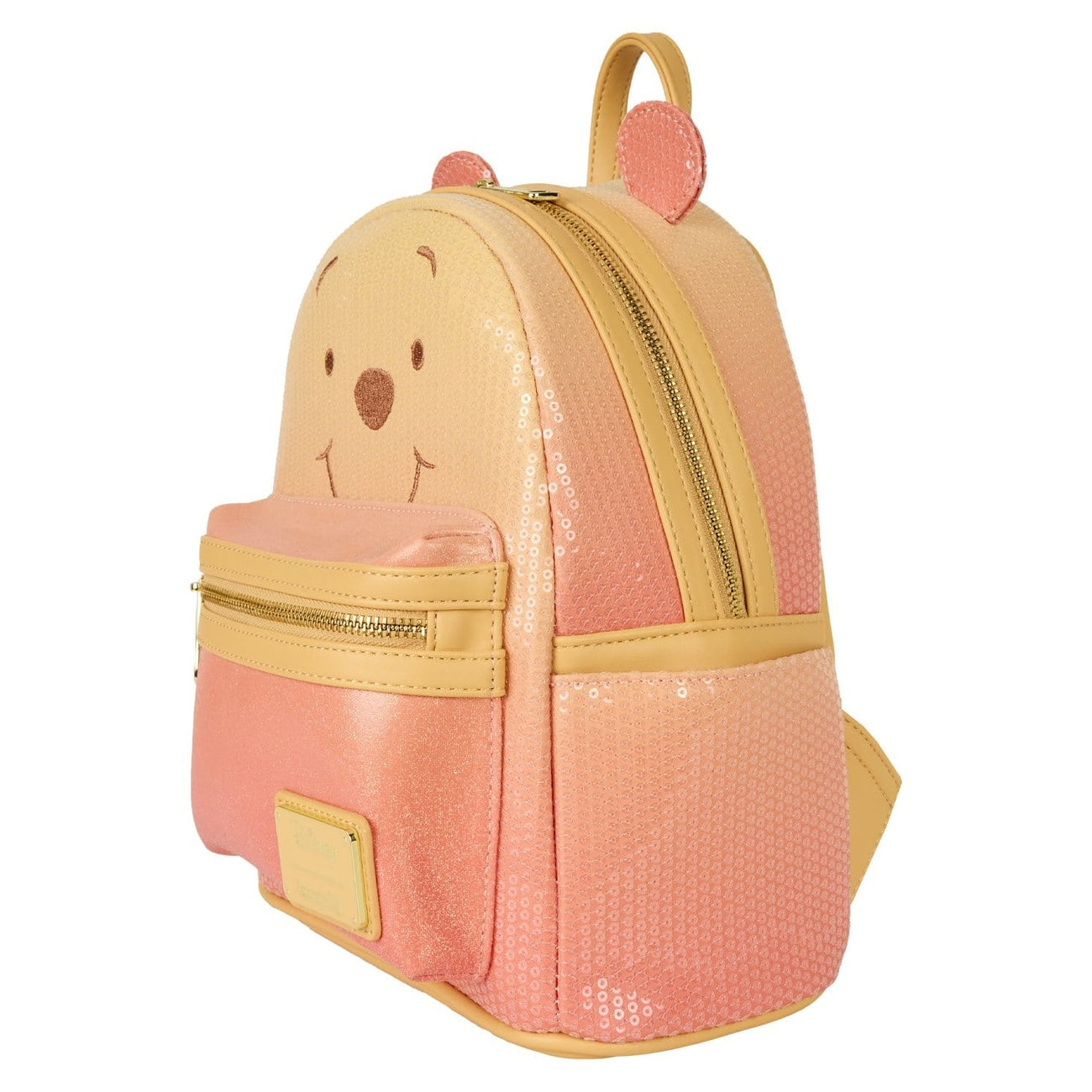 Productafbeelding Winnie de Poeh by Loungefly Mini Rugzak Sequin Glitter