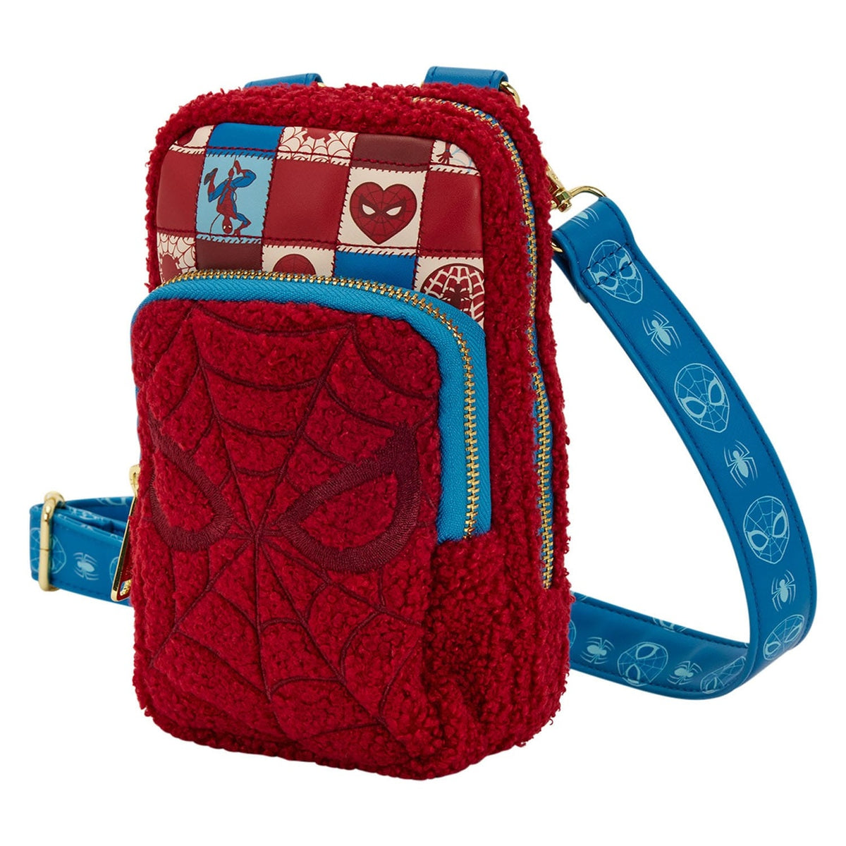 Productafbeelding Marvel by Loungefly Spider-Man crossbody met portemonnee voor mobiele telefoon
