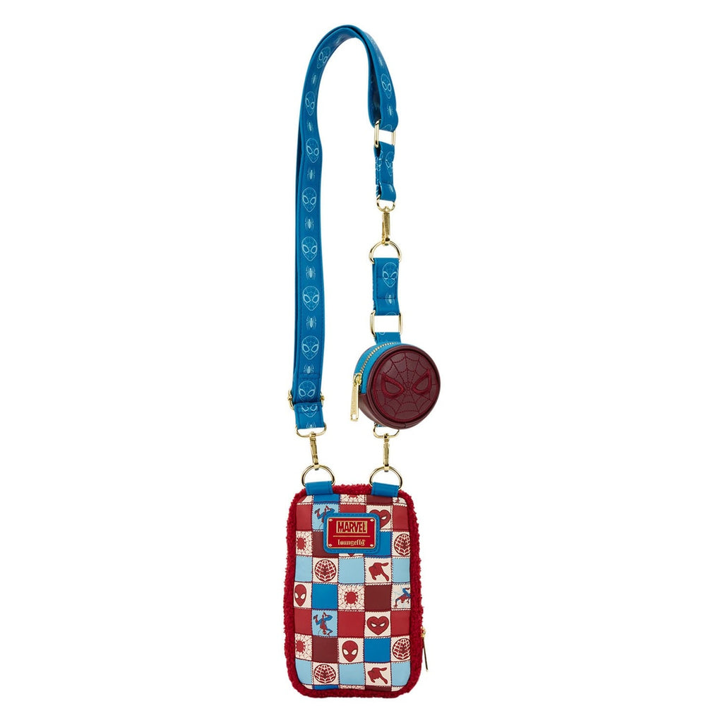 Productafbeelding Marvel by Loungefly Spider-Man crossbody met portemonnee voor mobiele telefoon