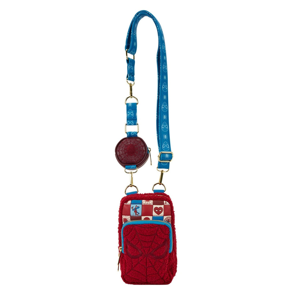 Productafbeelding Marvel by Loungefly Spider-Man crossbody met portemonnee voor mobiele telefoon