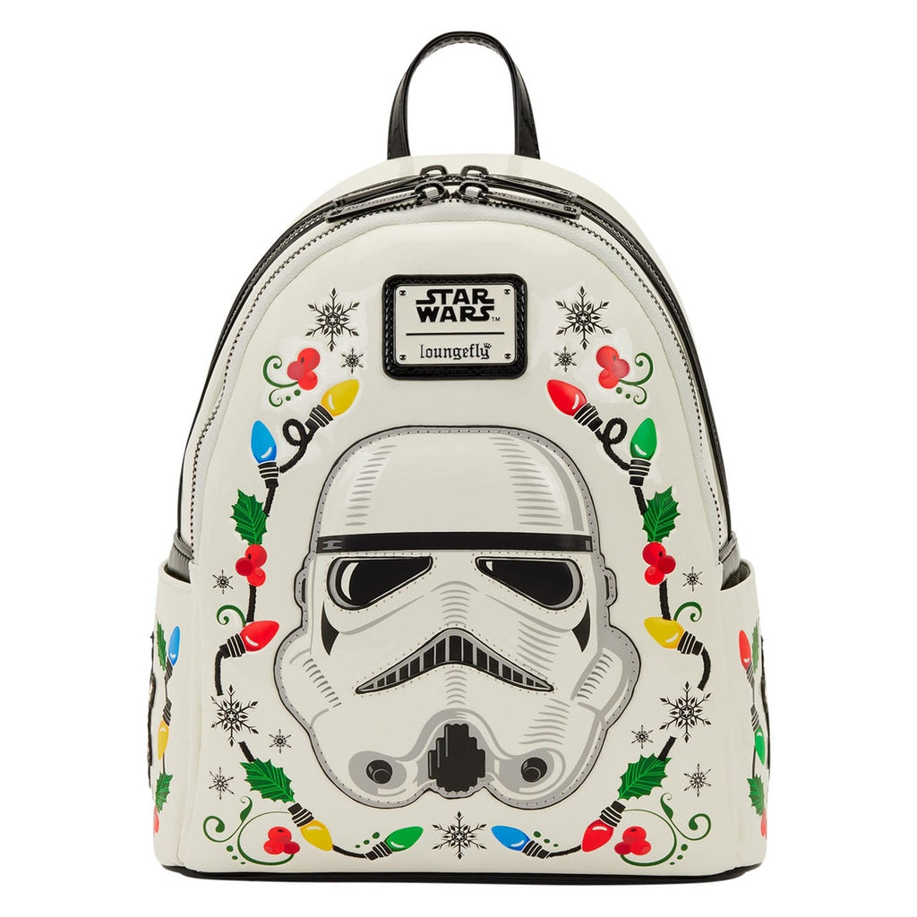 Productafbeelding Star Wars by Loungefly Mini rugzak Stormtrooper Holiday