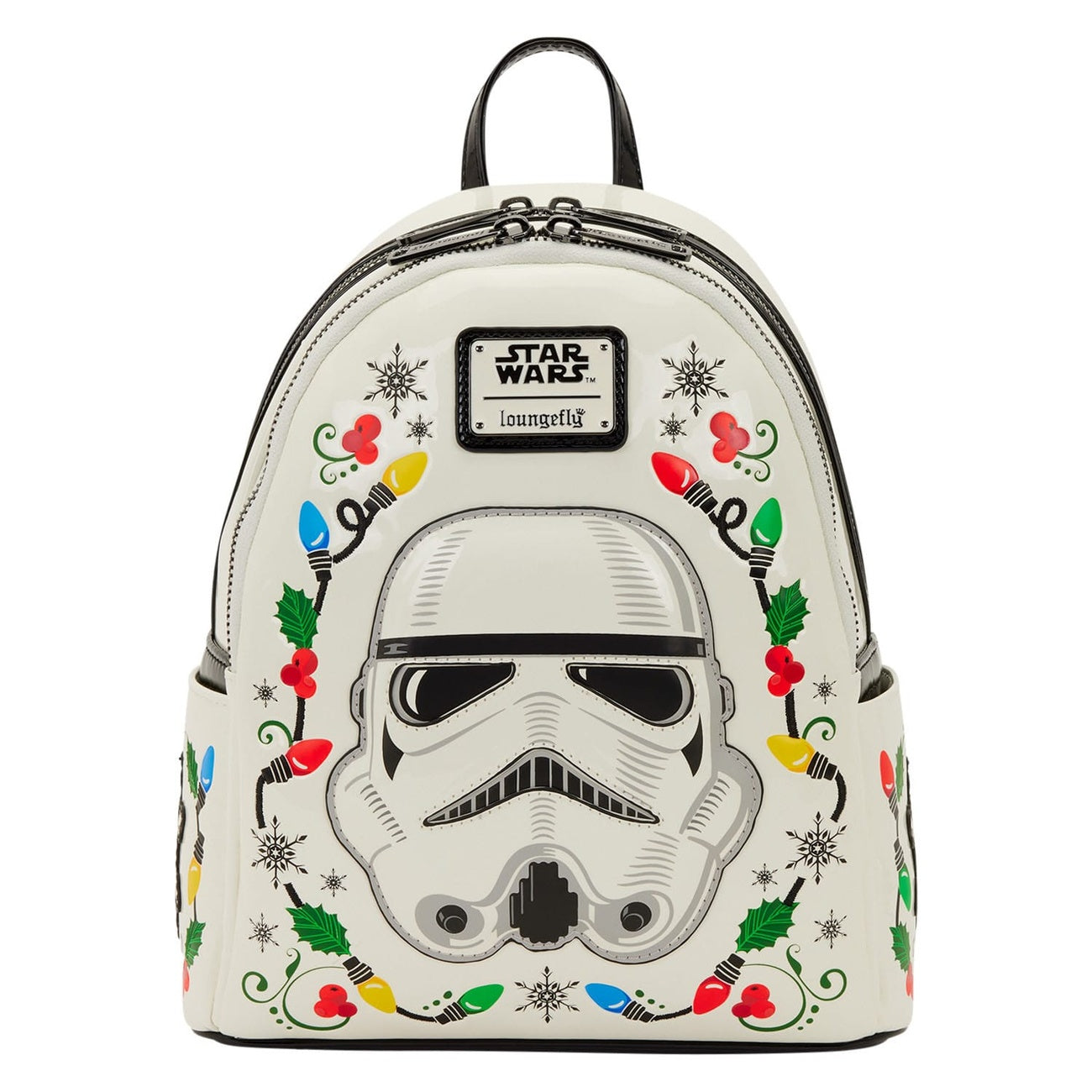Productafbeelding Star Wars by Loungefly Mini rugzak Stormtrooper Holiday