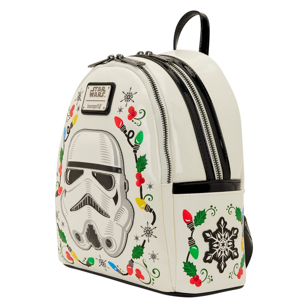 Productafbeelding Star Wars by Loungefly Mini rugzak Stormtrooper Holiday